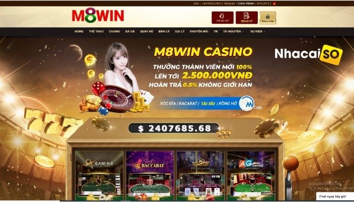M8win Link vào M8win – Nhà cái cá cược tiên phong tại Việt Nam